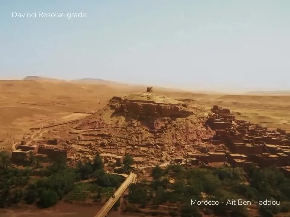 Aït Ben Haddou · D-Log to grade